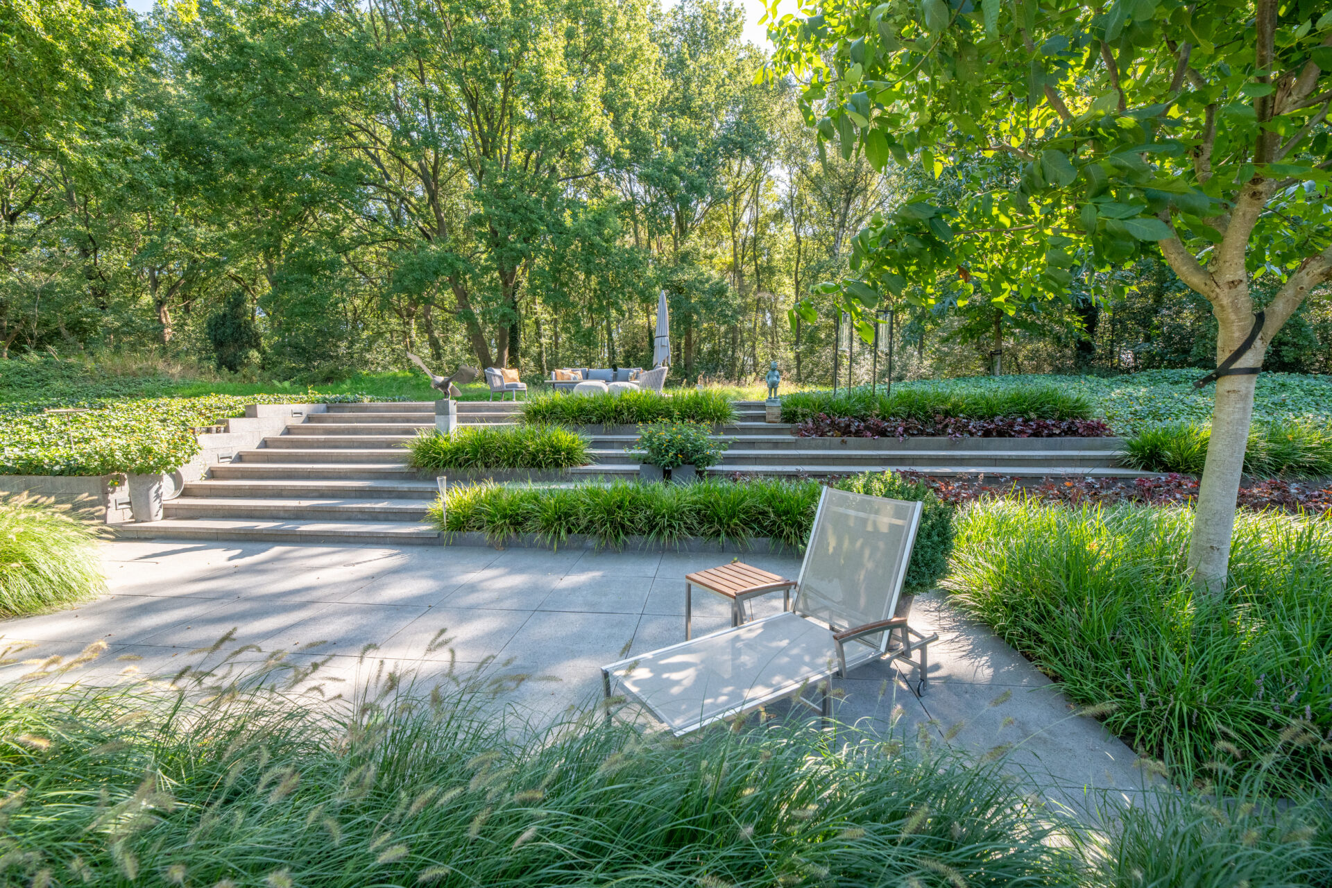 Tuinproject in natuurgebied